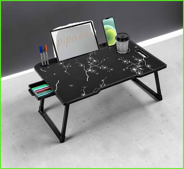 copperandclove copperandclove Solid Wood Study Table (Free Standing, Finish Color - 1 Wood Portable Laptop Table