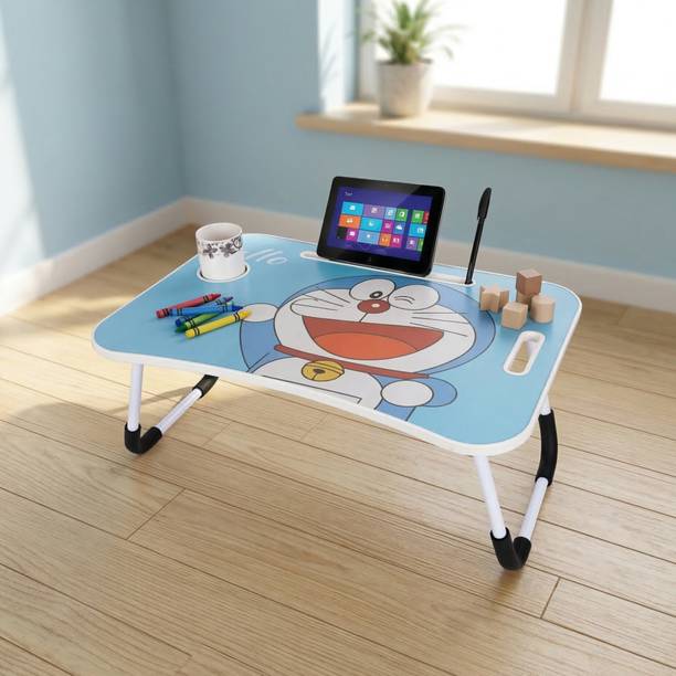 SHREE HARI QUALITY FIRST portable and light weight variety of fun design and activity table for study Wood Portable Laptop Table