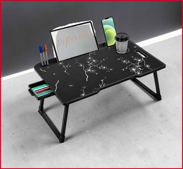 copperandclove copperandclove Solid Wood Study Table (Free Standing, Finish Color - 1 Wood Portable Laptop Table