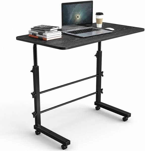 Kitchora Multi Purpose Laptop Table Wooden (60 X 60 X 40 Cm) Metal Portable Laptop Table