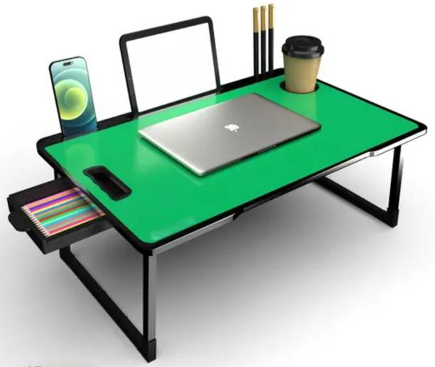 VRTREND US COTTED GREEN Wood Portable Laptop Table