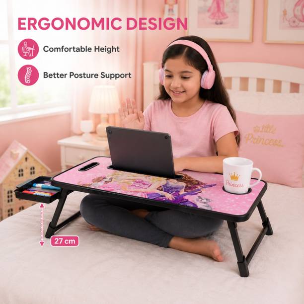 dayro DAYRO Flower Cotted Study Table Solid Wood Study Table