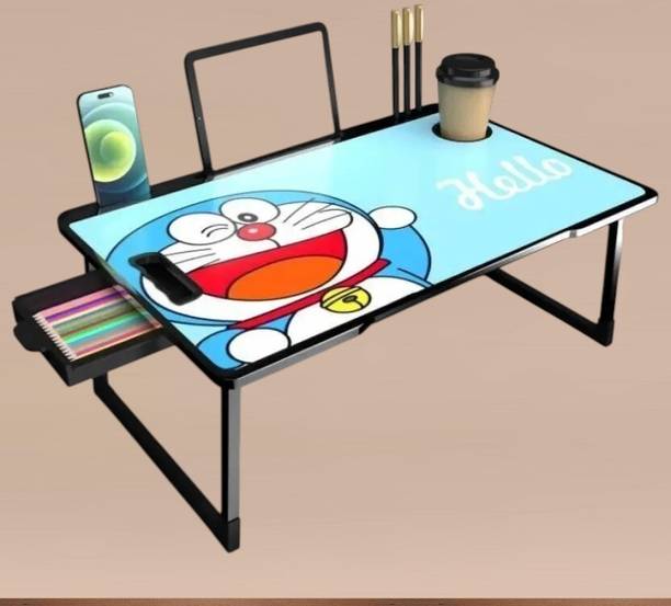Winsobey folding Study table Wooden Wood Portable Laptop Table