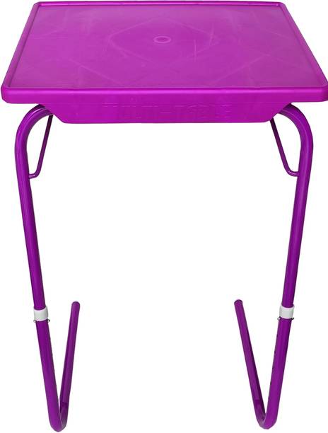 sai praseeda AdjustableTableMateLaptop,KidStudyTableUtilityTableMultiPurposeTablePINKColor Plastic Portable Laptop Table