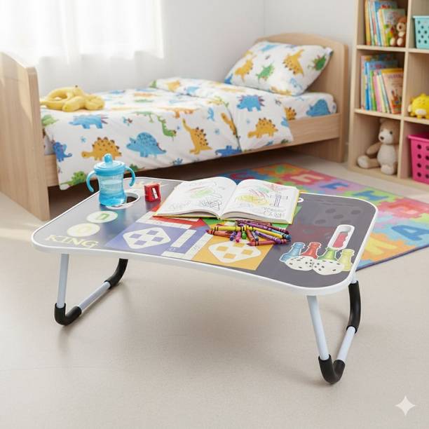 WIFTY Portable & Foldable Study Table for Kids | Work from Home Table | Sturdy Design Wood Portable Laptop Table