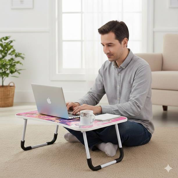 WIFTY Portable & Foldable Study Table for Kids | Work from Home Table | Sturdy Design Wood Portable Laptop Table