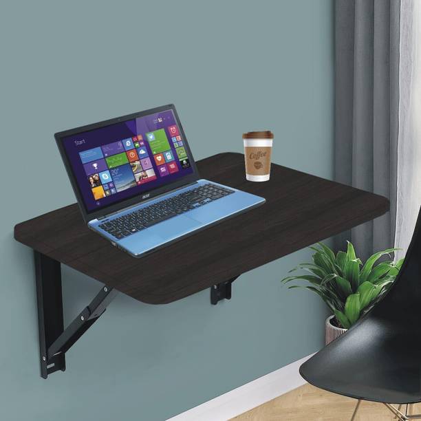 sbf furniture SBF Furniture Multipurpose Wall Mounted Table,Folding Shelf (16X24 Inches) Wood Portable Laptop Table