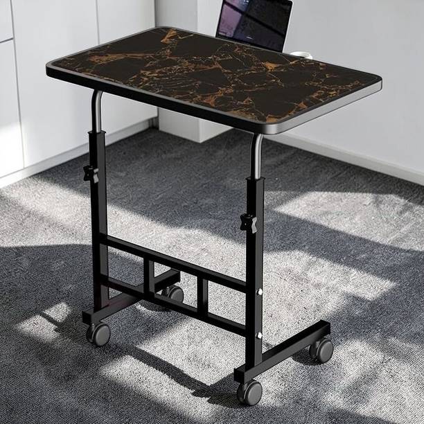 Winsobey height adjustable folding table Wooden Metal Portable Laptop Table