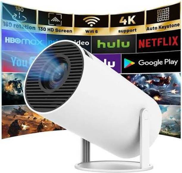 IMMUTABLE Portable Mini Projector, 4K 1080 HD Full UYDYUDE97 2100 lm LED Corded & Cordless Mobiles Portable Projector