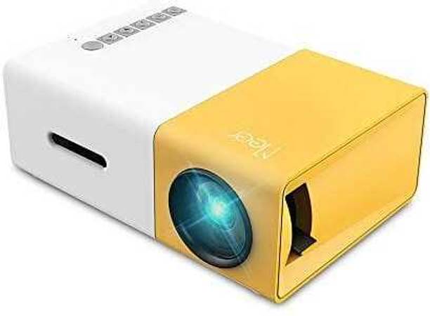 4BT Multimedia LED Mini Projector with HDMI, AV, USB & Remote Control (1500 lm / 1 Speaker / Remote Controller) Portable Projector
