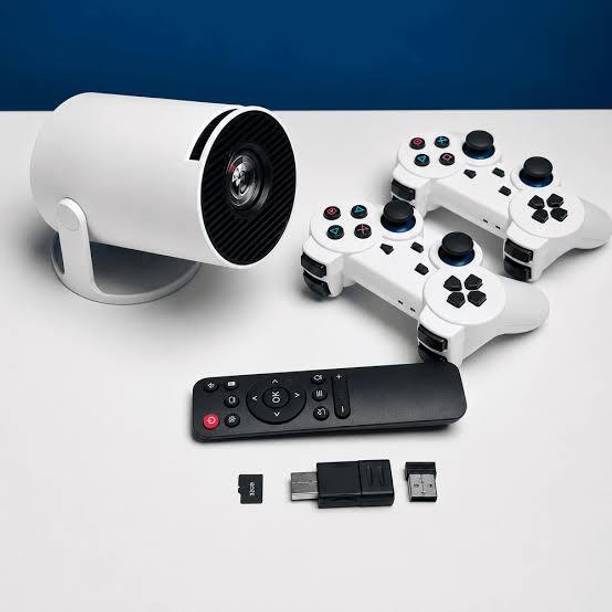 ENMORA 2100 lm LED Corded & Cordless Mobiles Portable Projector