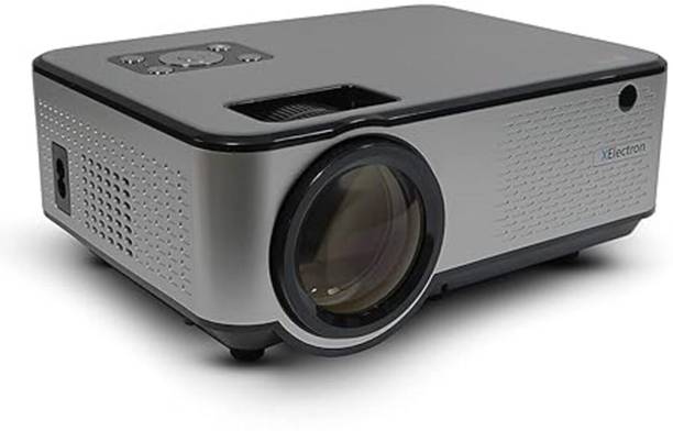 XElectron C9 Plus Android Full HD 4K Support| 200" Large Display 5W speaker 6900 lm LED Corded Portable Projector
