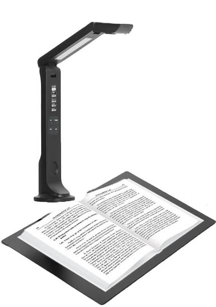 microware A3 Size Professional Document Scanner, 16MP Multi-Language OCR Corded & Cordless Portable Scanner