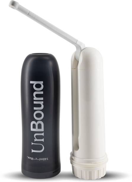 Unbound Portable Electric Jet Spray, Foldable & Handheld Bidet Spray for Toilet Battery Powered Portable Shower