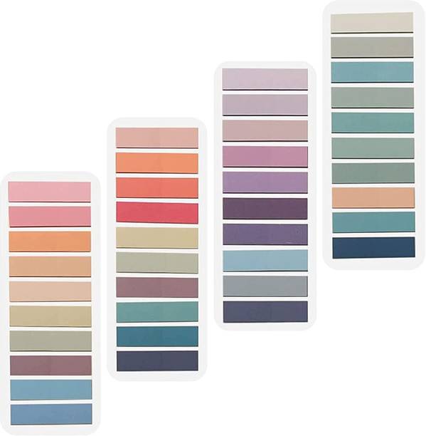 SANCORP 800pcs Self-Adhesive Sticky Tabs Sticky Index Tabs for Books Page Sticky Notes 200 Sheets Sticky Notes, 10 Colors