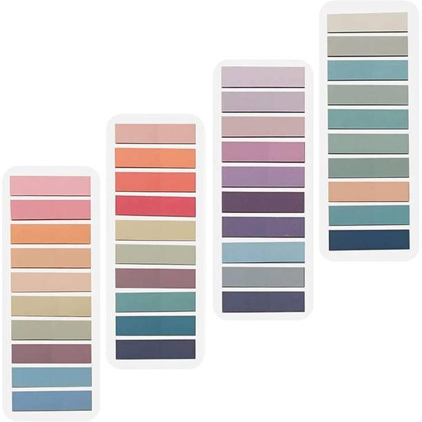 SANCORP 800pcs Self-Adhesive Sticky Tabs Sticky Index Tabs for Books Page Sticky Notes 200 Sheets Sticky Notes, 10 Colors
