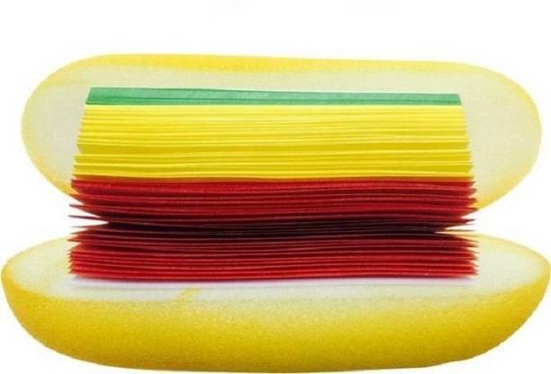 Quirkmall Sticky Note Pad 60 Sheets Sticky notes, 3 Colors