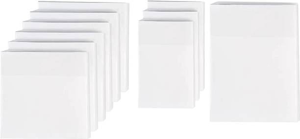 KRYTONE 3x3, 2x3 and 2x4 Inch 150 Sheets Transparent Sticky Notes for Annotating Books 150 Sheets Sticky Notes, 1 Colors