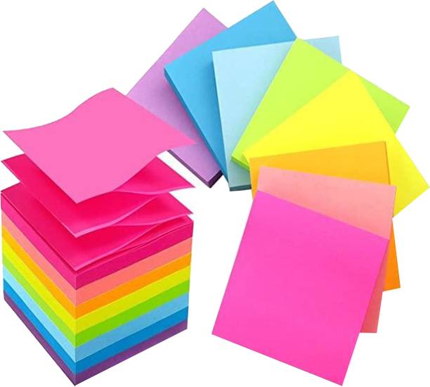 OFIXO Sticky Notes 400 Sheets Regular, 4 Colors