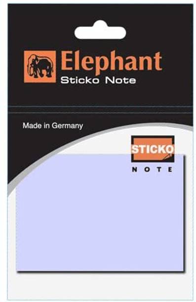 ELEPHANT Sticky Note Voilet Color,Sticky Notes Pad 3x3 Size for Notes,Reminders 100 Sheets Regular, 1 Colors