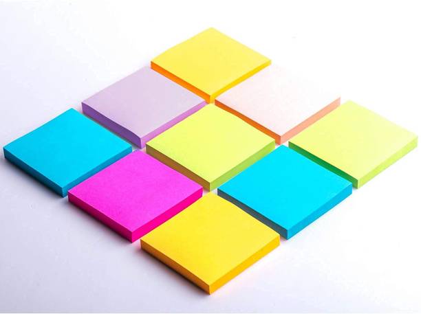 Peeplvalue Magic Sticker 100 Sheets Regular, 5 Colors