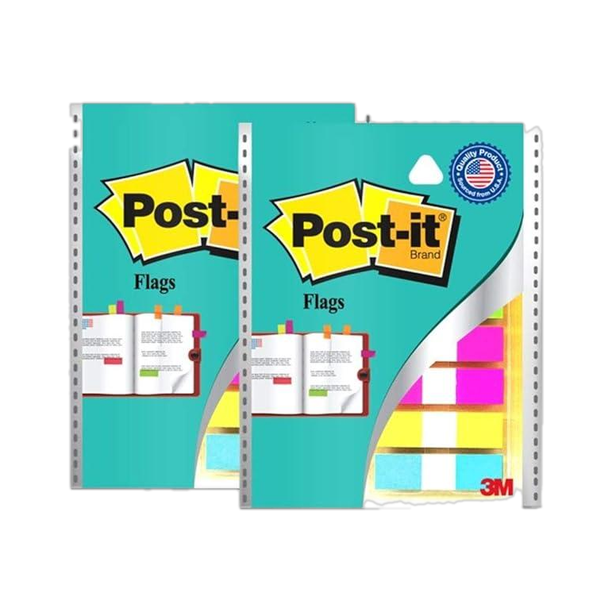 Post-It Color 12 Sheets Flags, 5 Colors