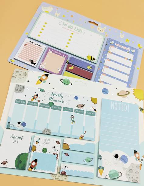 Paper Bear POST iT 20 Sheets Post it, 7 Colors