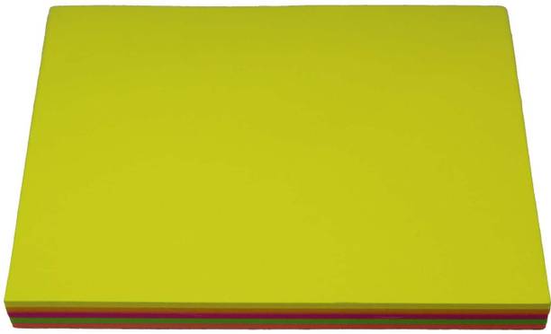 champcool 3x4 inch 100Sheets 20sheet each colour Regular,5Colour(Set Of 1,Multicolor) 100 Sheets popup, 5 Colors