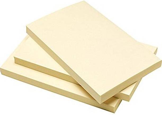 FRKB Yellow 3 x 5 Inch Sticky Notes 3 Pads ,100 Sheets Per Pad 300 Sheets Regular, 1 Colors