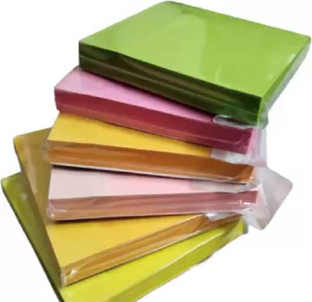 JKK Sticky Notes 600 Sheets Regular, 6 Colors