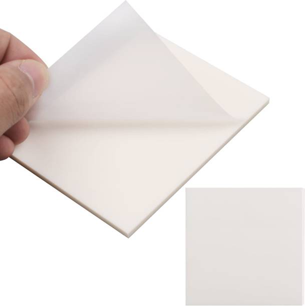 ShreejiSupplies Transparent Sticky Note - Waterproof Suitable Studying, Office, School 200 Sheets Regular, 1 Colors