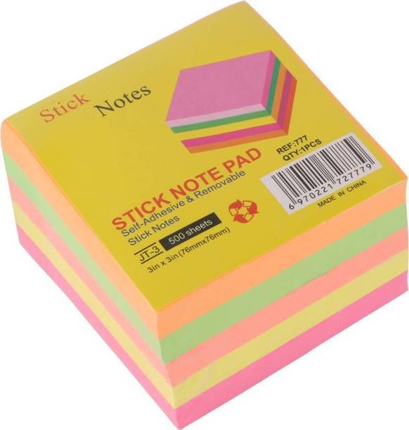 HOTCHPOTCH Sticky notes 400 Sheets Regular, 5 Colors