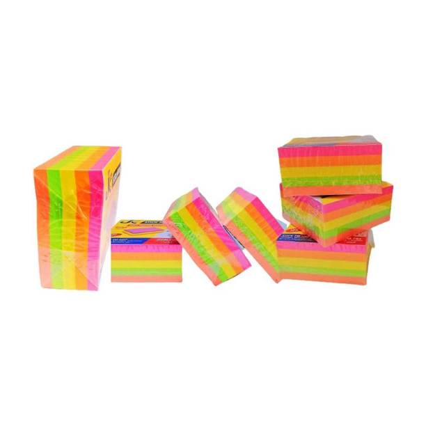 JKK Self- Adhesive Magical Sticky note pad in multicolor ( set of 5) 400 Sheets Regular, 5 Colors