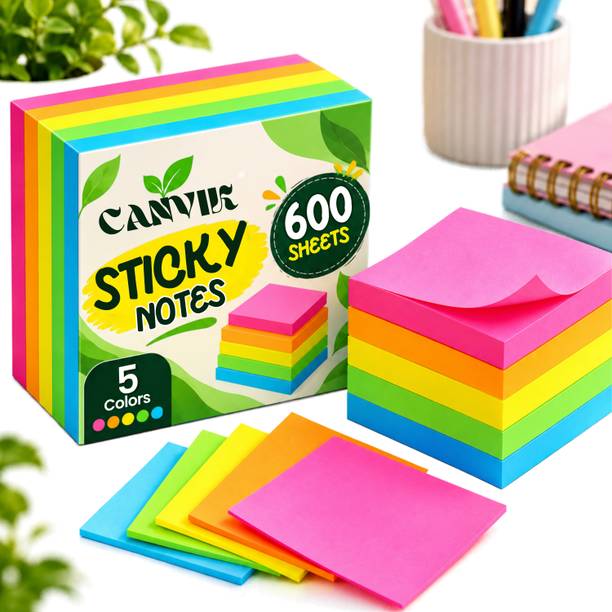 Canvik Multicolor 600 Sheets Regular, 5 Colors