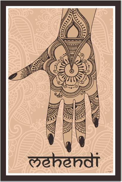 Artful Mehndi & Beauty Services Artful Mehndi & Beauty Services-edt Paper Print