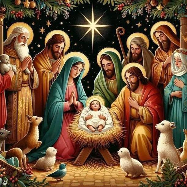 Christmas_poster_UNIQUE_FOR_HOME_WALL_HD_DESIGN-61 Paper Print
