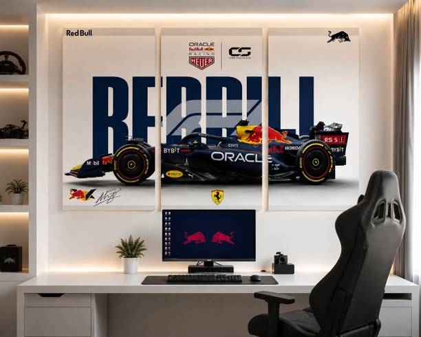 Redbull Split wall-posters Set of 3 (12x18) Photographic Paper