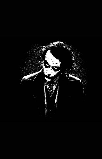 Comics Poster 'Joker Pencil Sketch' Paper Poster Printed (12 inch X 18 inch, Rolled) for Room & Office Paper Print