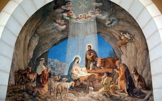 birth of Christ Poster|Christian Poster|Religious Poster| Photographic Paper