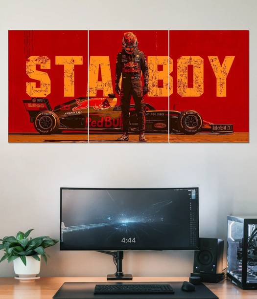 F1 Champion “Stay Boy” Split Poster Photographic Paper