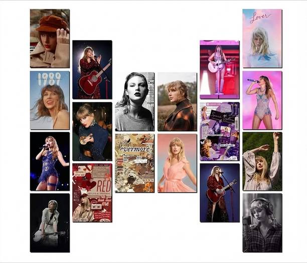 Taylor Swift wall poster set of 18|| Cool, lovely and trendy Photographic Paper
