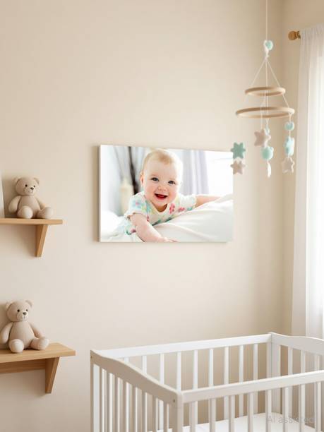 Smiling Baby Wall Poster for Pregnant Women, Room Decor etc (Size- 12 inch x 18 