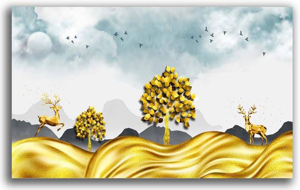 Premium HD Vinyl Poster Scenery for Home, Office and Living Room Wall Décor (Pposter_43 Vinyl