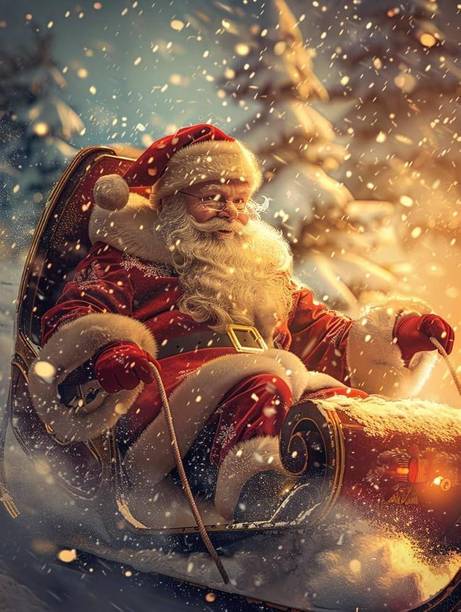 Christmas_HD_DP_WALL_DECOR_FOR HOME_DECORATION_DPHD108 Paper Print