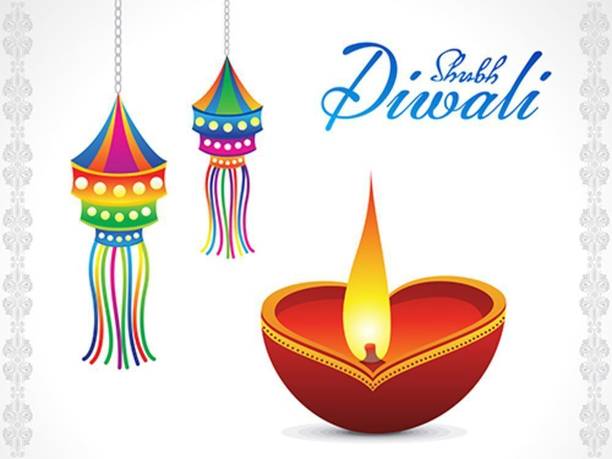 diwali background |festival poster|diwali poster|poster for diwali|diya poster|dia poster|rangoli poster|poster for home,gym,office|12x18 inch|sticker paper poster Paper Print