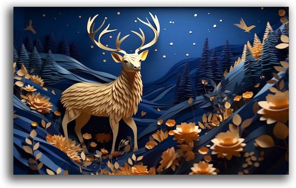 Premium HD Vinyl Poster Scenery for Home, Office and Living Room Wall Décor (Pposter_30 Vinyl