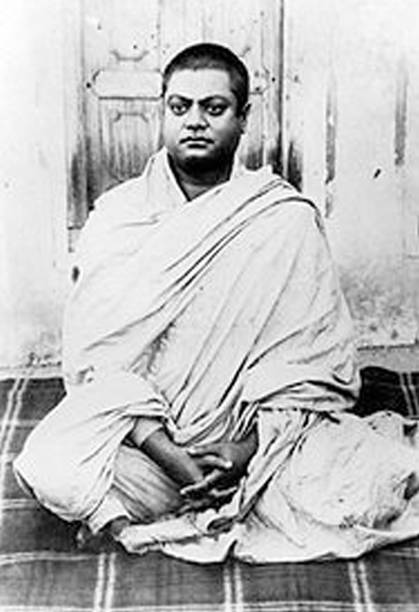 Swami Vivekananda art work (ii) Wall Poster Print on Art Paper 13x19 Inches Paper Print