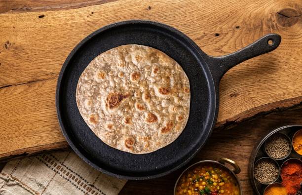 RAIYARAJGLOBLE Cast Iron Tawa FRY 41 inch Tawa 17.3 cm diameter