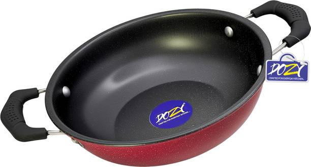 SHAHI Shahi Iron Rich Pro 22cm Low-Flame Gas & Induction Nonstick Kadhai Pan Kadhai 16 cm diameter 1 L capacity