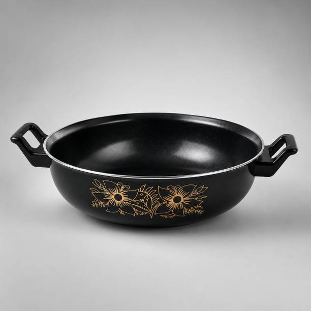 My Store Chef-Love Nonstick Kadhai with Induction Base - 3.5 L - Premium Kitchen Kadhai 27 cm diameter 3.5 L capacity